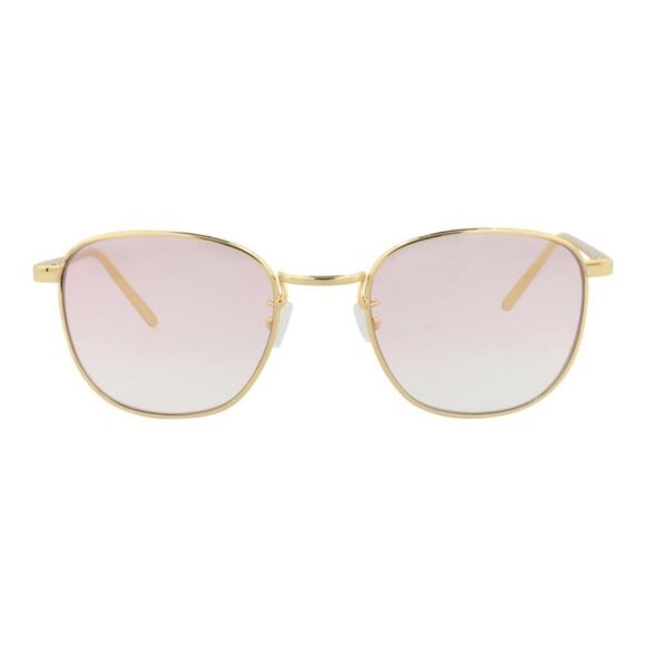 Kimeze Unisex Round/Oval Gold Gold Pink Fashion Designer Eyewear - Picture 1 of 4